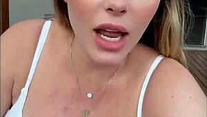 busty barbara pregnant cleavage and giant breasts