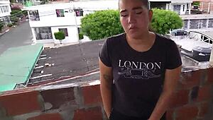 Intense stepsister riding after discovery