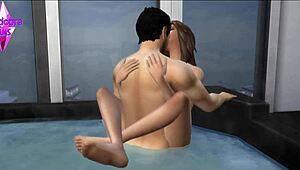 In The Sims 4, an old cuckolding story unfolds. Episode 2 front seat.