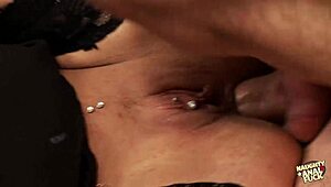 he licks her asshole then drills it deep for a creampie