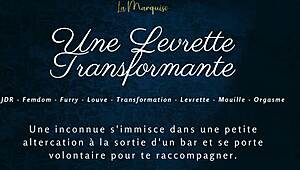 French Furry Transformation In Doggy Style