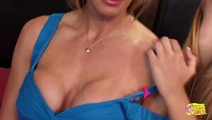 Comforting Session Turns Intimate For Two Blonde Lesbians