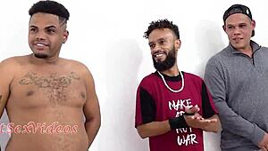 Kah fox in mini gangbang with anal dp and creampies