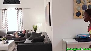 Ebony Babe Bella Dahl Rides Big Hard Dick Boldly