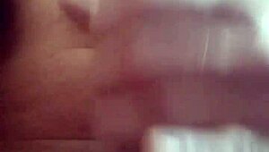 cumming hard with huge cock while everyone sleeps naked