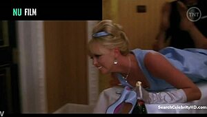 charlize theron looks sexy in the life and d peter sellers 2004 😍