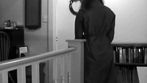 Sexy brunette enjoys a relaxing shower bath