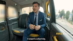 Did you see the amateur riding in the taxi for cash?!