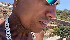 i left brazil to fuck this sexy latina's big ass in greece