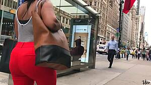 Discover a beautiful hidden chocolate piece in candid ebony moments