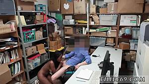 I play fake cop with hooker in hardcore interracial