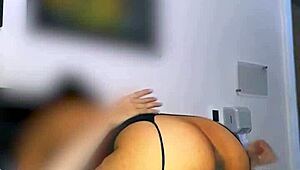 the schoolgirl needs to raise her average and studies with the stepfather in her room while the mother is out of town