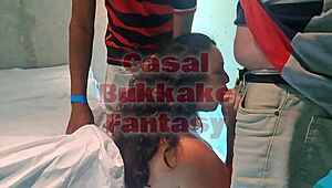 Friend arrives with dirty dick, ordered to wash.