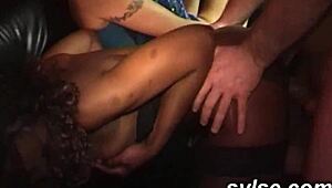 Young submissive 18yo teen offered by milf