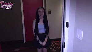 Nasty brunette Lily Thot gets anal creampied by Seth Brogan 😈