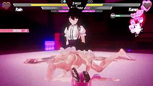 Lesbian Battle 5: Who Will Win The Fingering And Assfucking Contest?