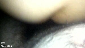 slut girlfriend takes my big cock in a wild fuck