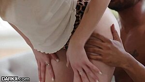 Cute teen Nikole Nash twerks on big black cock suggestively