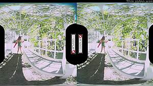 poison ivy xxx cosplay vr with a stunning redhead in the garage