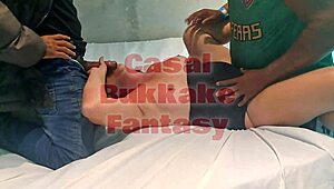 Friend arrives with dirty dick, ordered to wash.