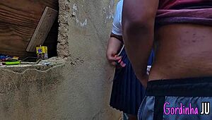 Student Caught Smoking, Stepdad Fucks Her!