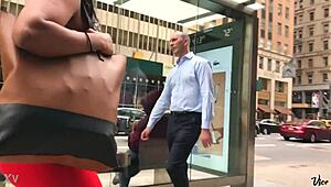 Discover a beautiful hidden chocolate piece in candid ebony moments