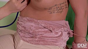 Shy patient annie wolfs ass & pussy hardcore examined by nurse angel wicky