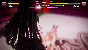 Lesbian Battle 5: Who Will Win The Fingering And Assfucking Contest?