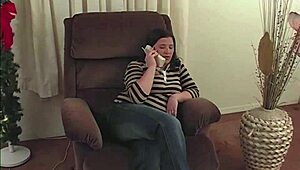 Hailey Chubby Wife Stripped Bare Bottom Spanked Then Gagged With Cock