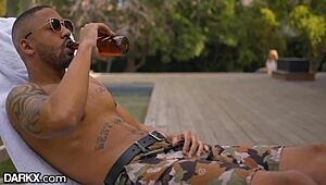 Cute teen Nikole Nash twerks on big black cock suggestively