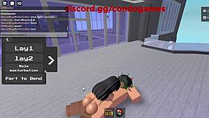 Piping another Roblox girl.