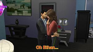 In The Sims 4, an old cuckolding story unfolds. Episode 2 front seat.