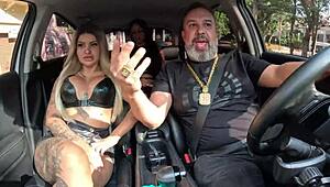 Ted learns sound mixing with his tongue deep in DJ Jhenny's pussy?