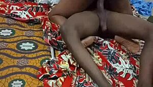 Intimate moment after vodka shots.