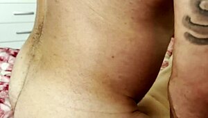 Stepbrother teases my pussy with risky rubbing