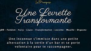 French Furry Transformation In Doggy Style