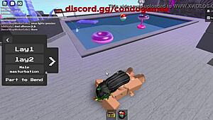 Piping another Roblox girl.