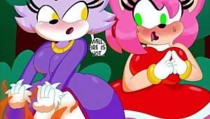 Wow! Amy Rose in a Thrilling Cut Music Picture Compilation!