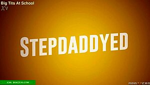 Jazmin Luv and Skyler Storm in stepdaddy action