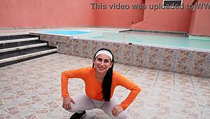 Park trainer fucks jogger after encounter