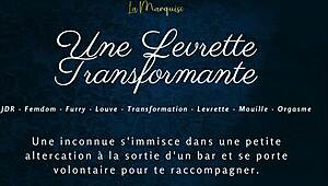 French Furry Transformation In Doggy Style