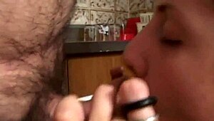 Stranger Brings Home European MILF for Intense Oral Sex Encounter