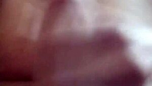 cumming hard with huge cock while everyone sleeps naked