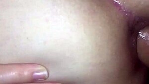 Wife Explores Anal Toys at Home