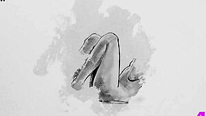 curly latina bruna rocha exposes her amazing body. she poses seductively