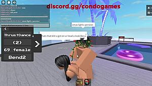 Piping another Roblox girl.