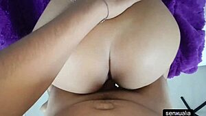 he fucks me hard in his room and cums all over 😈