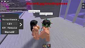 Piping another Roblox girl.