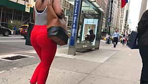 Discover a beautiful hidden chocolate piece in candid ebony moments