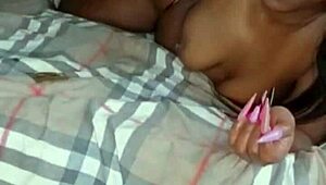 My Little 18+ Stepsister Seizes Home Moment For Black Cock Test